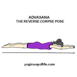 Advasana (Reverse Corpse Pose) - Yoga Asana for Relaxation