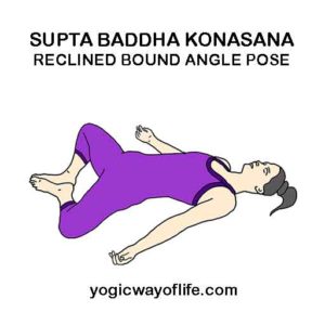 Supta Baddha Konasana - Bound Angle Reclined Pose