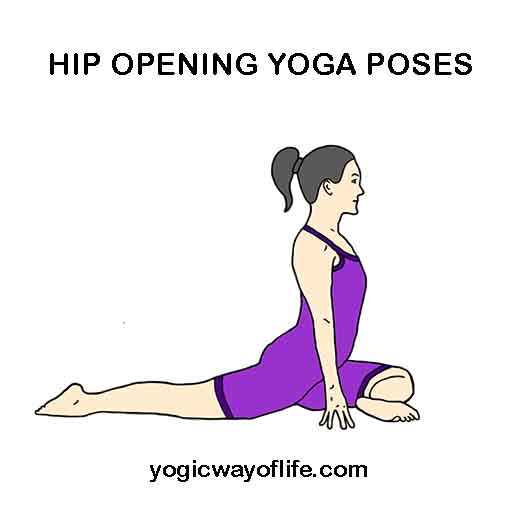 7 Best Yoga Hip-Openers Yoga Poses for Beginners - Fitsri Yoga